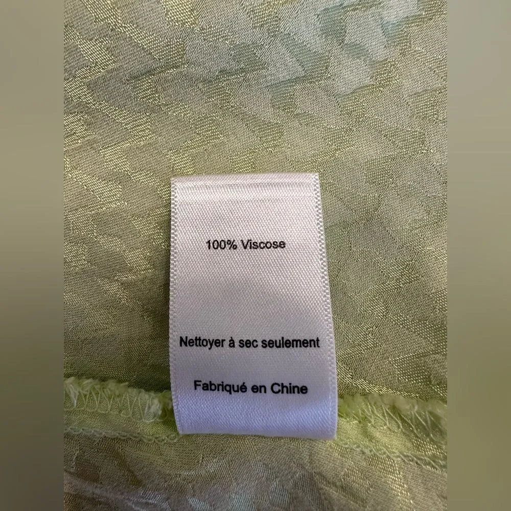 ASTR the Label Joan Dress Satin Finish Light Green Large